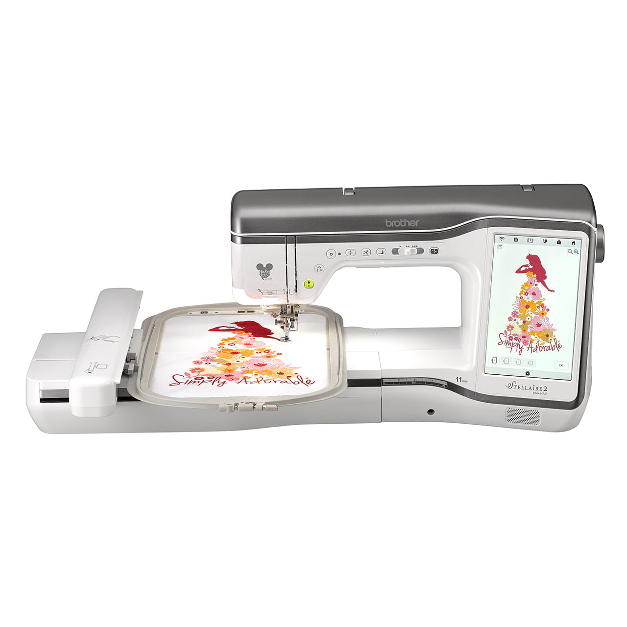 Brother Stellaire Innov-is XJ2 Sewing, Embroidery & Quilting Machine Front View