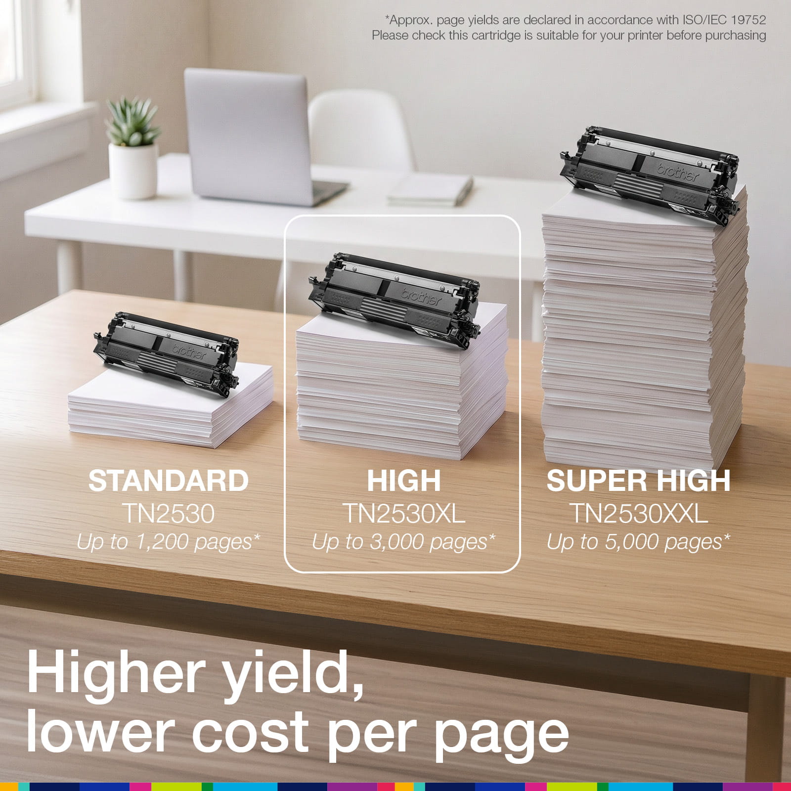 Brother TN2530XL Genuine Toner Cartridge 3