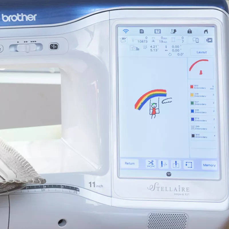 stellaire embroidery file creation