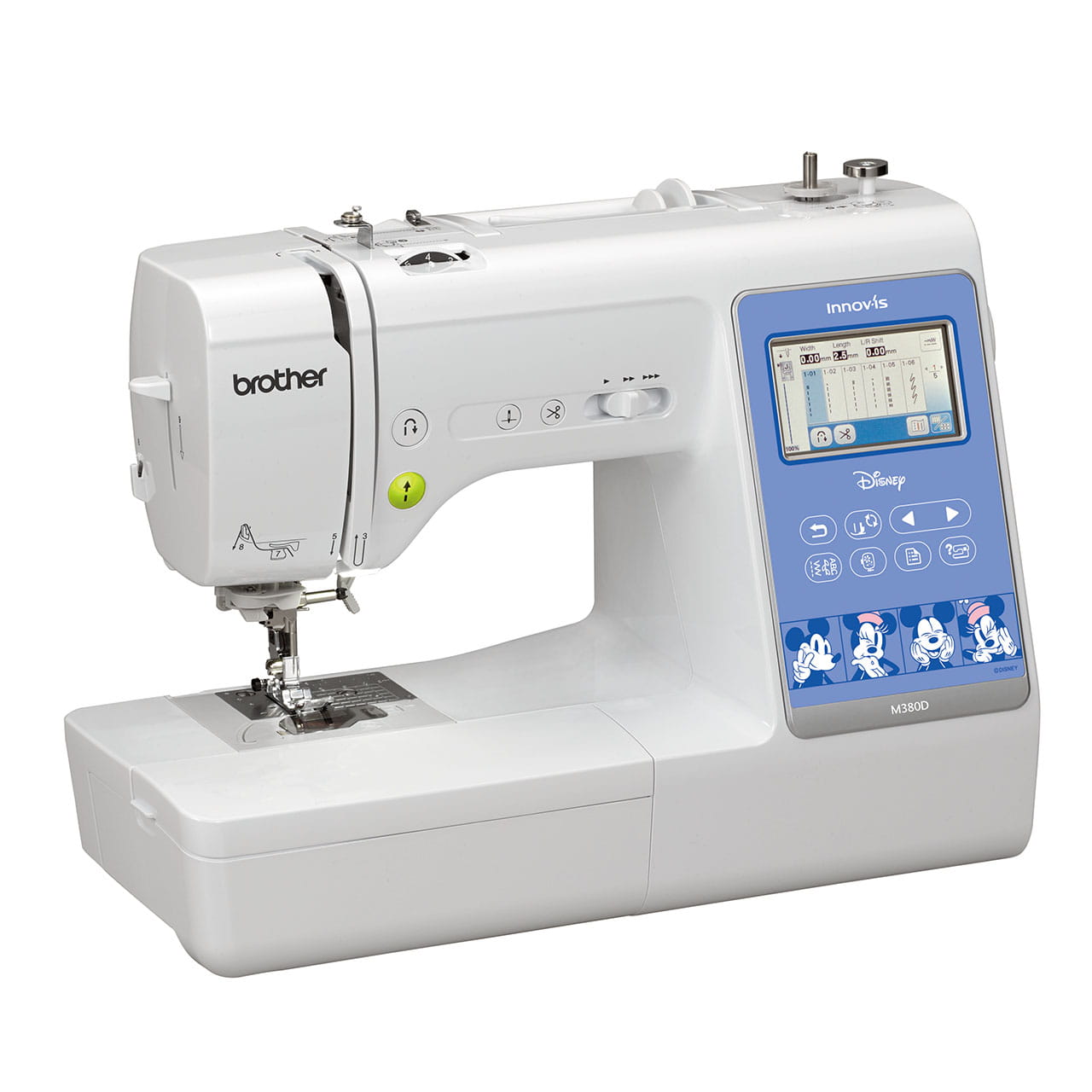 Brother Innov-is M380D Sewing, Embroidery & Quilting Machine Right Side View2