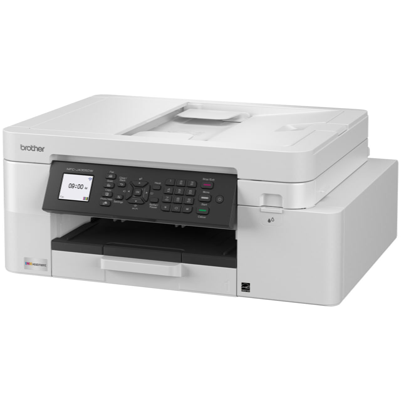 Brother MFC-J4355DW Inkjet Printer Left Side View
