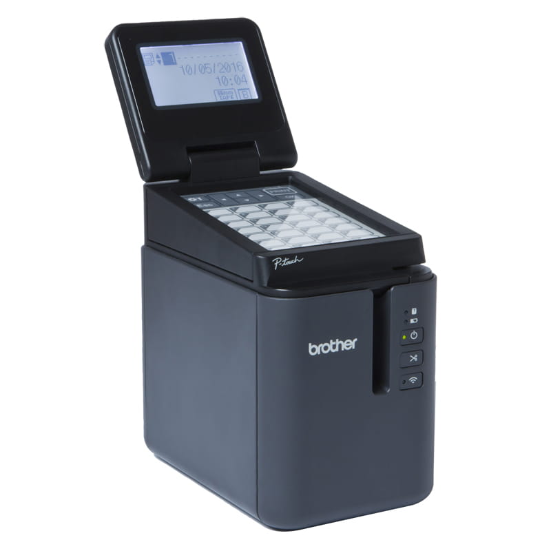 label maker with touch panel brother pt-p950nw