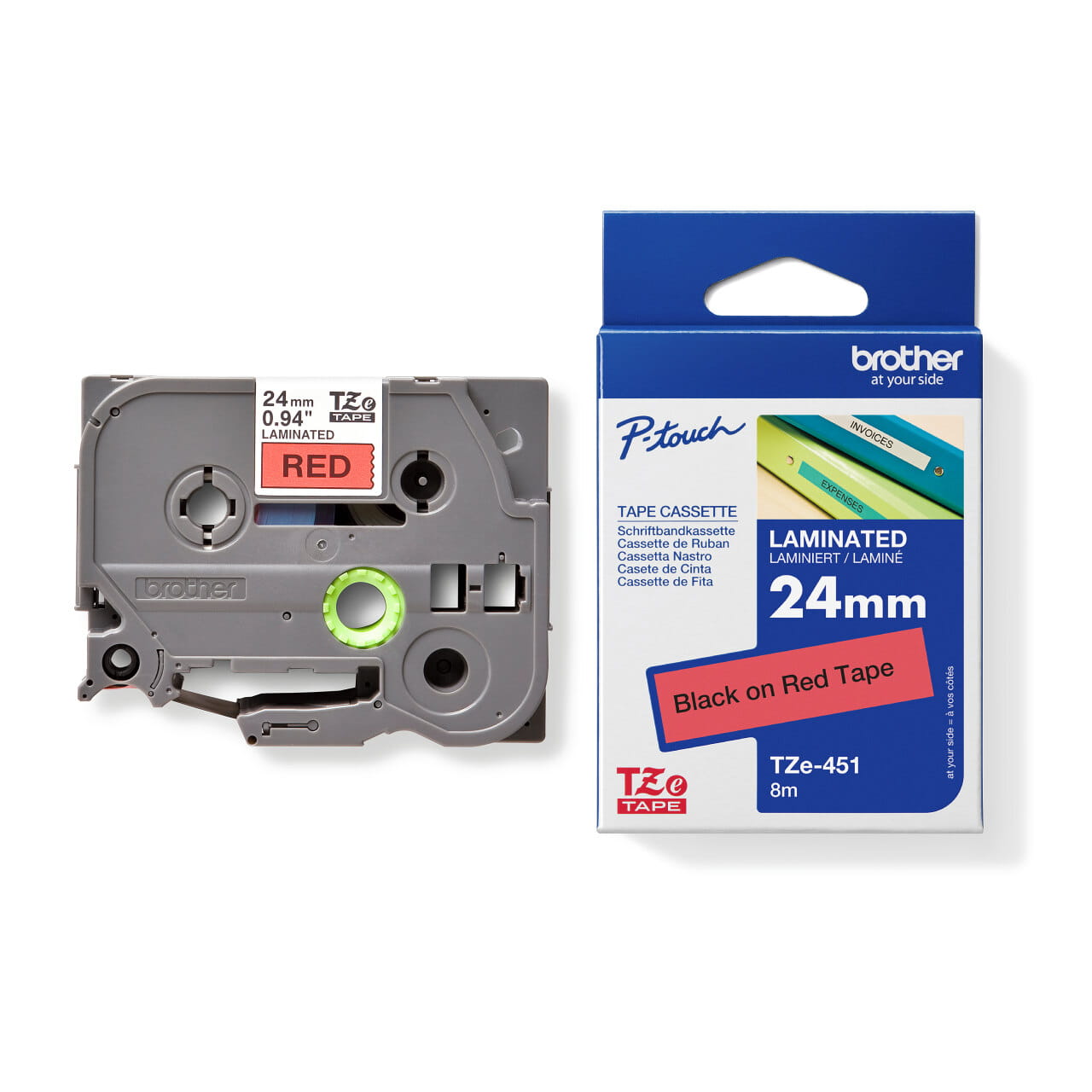 Brother TZe-451 Genuine Label Printer (Label Maker) Tape 2