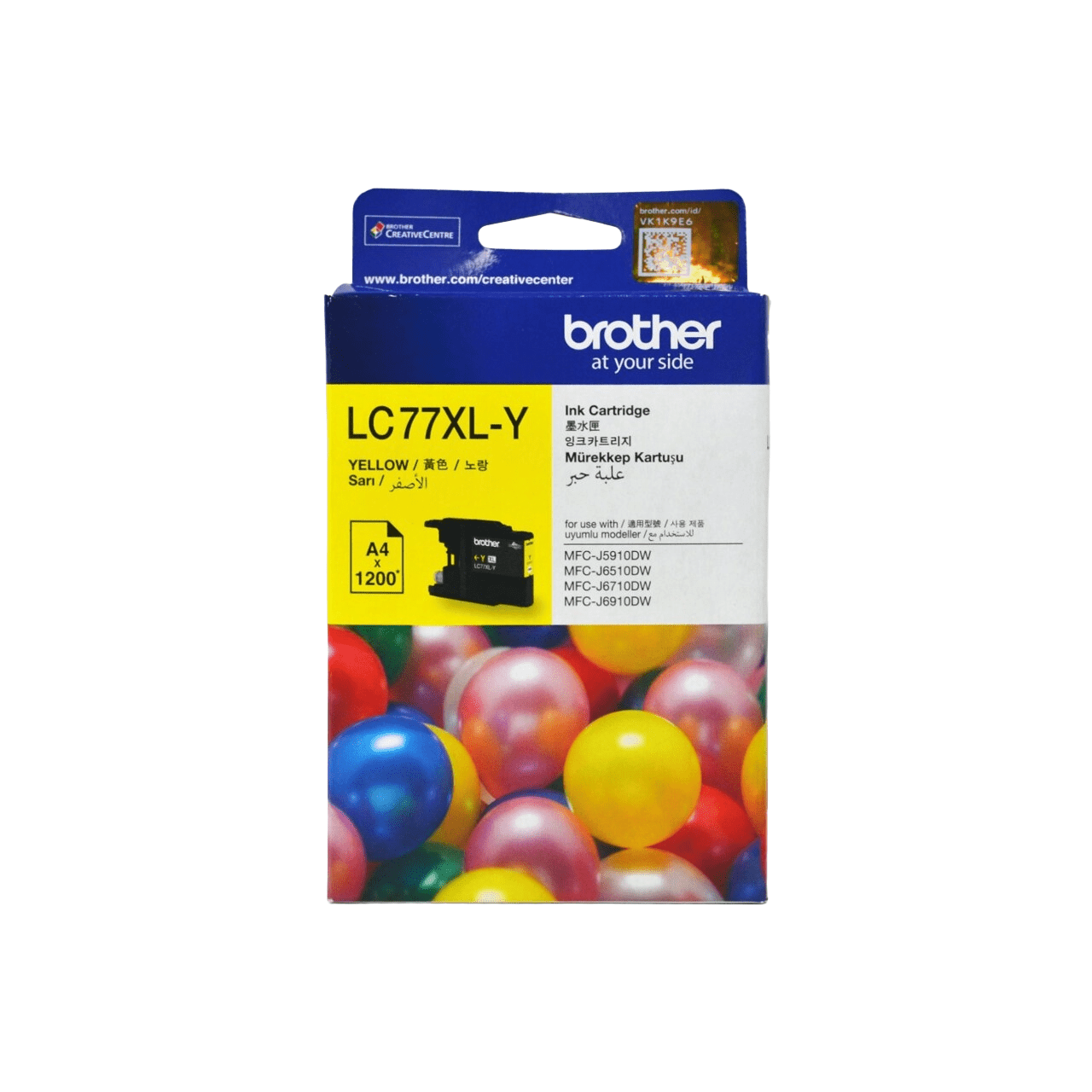 Brother LC77XLY Genuine Ink Cartridge 1