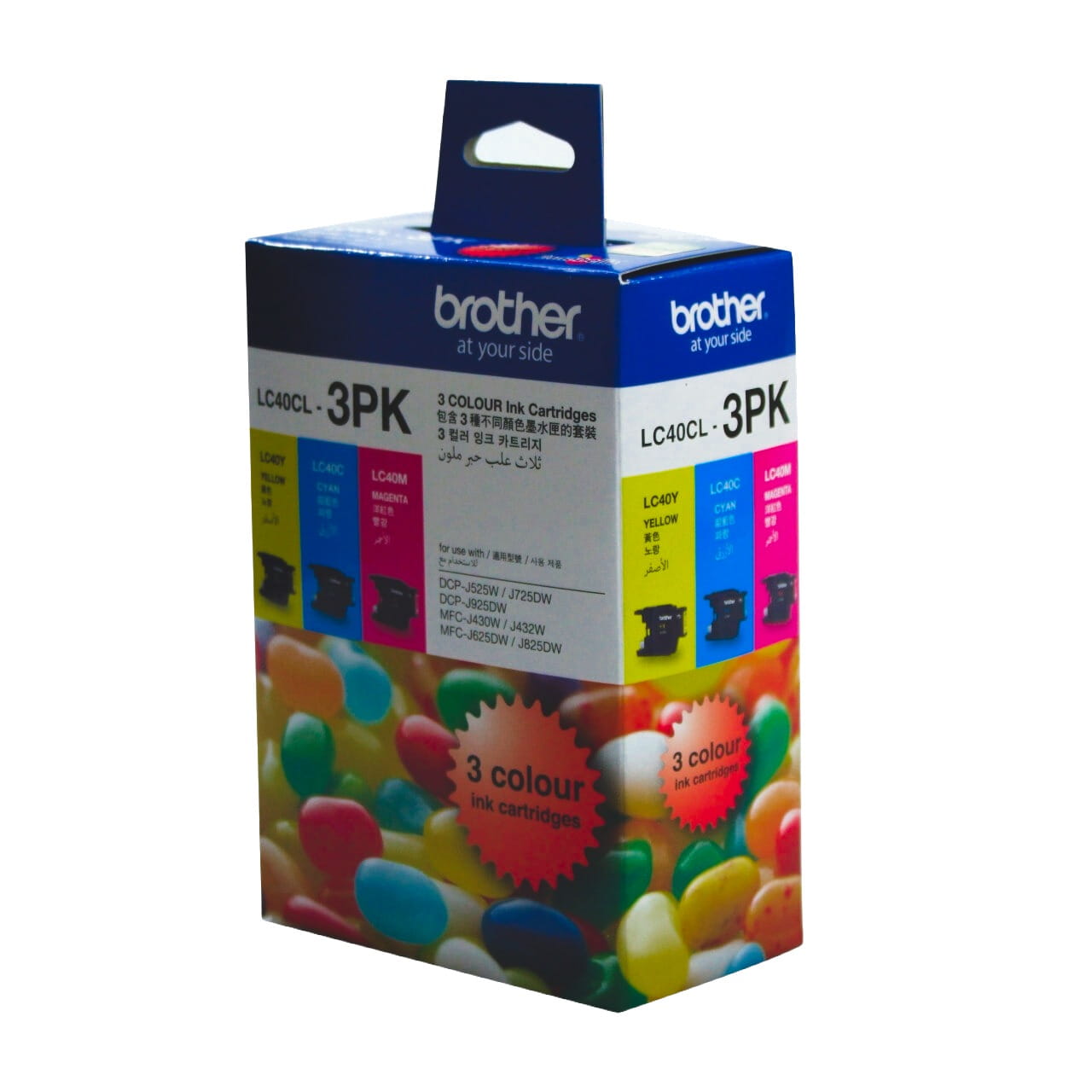 Brother LC40CL-3PK Genuine Ink Cartridge 2