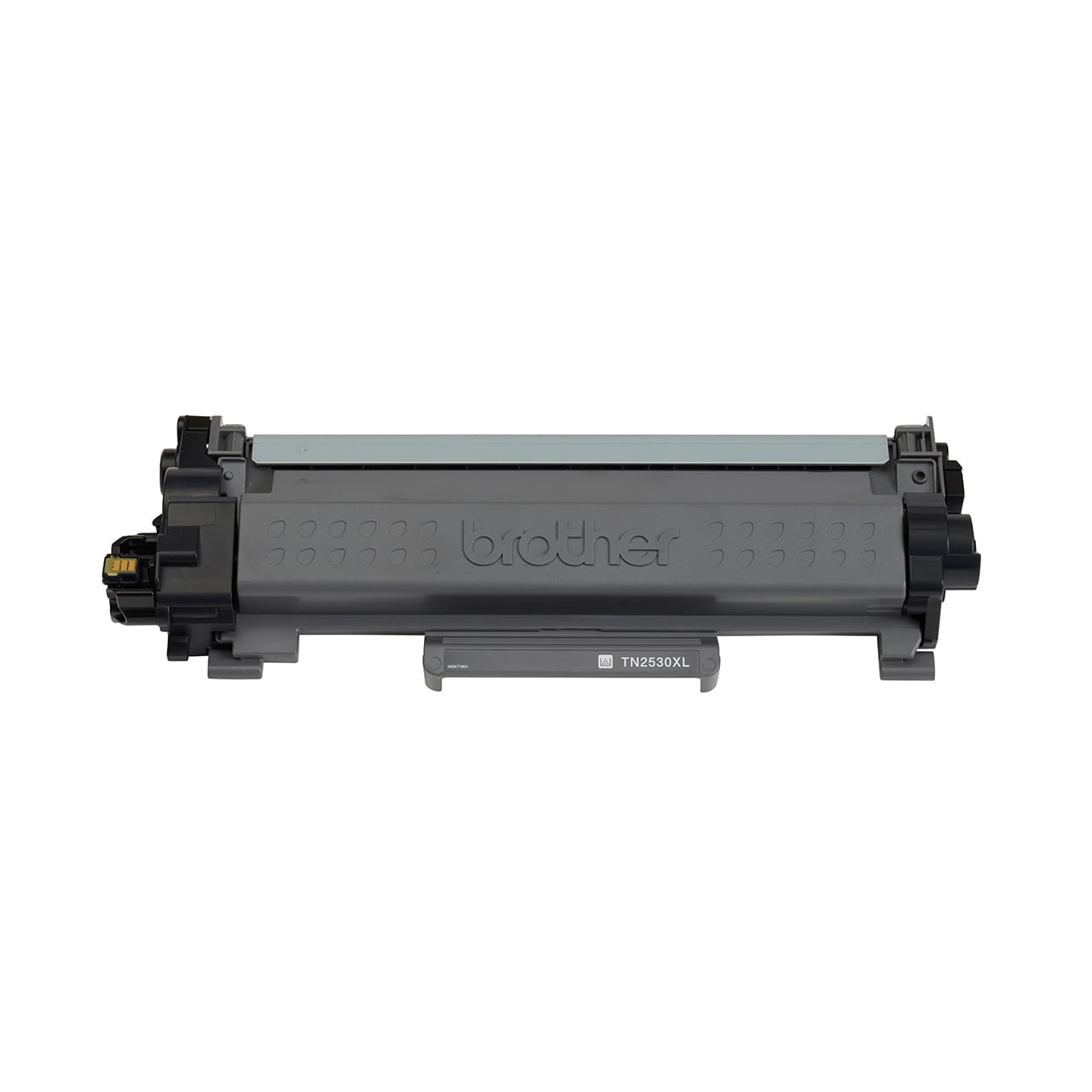 tn2530xl black high yield toner cartridge outside of carting facing forward
