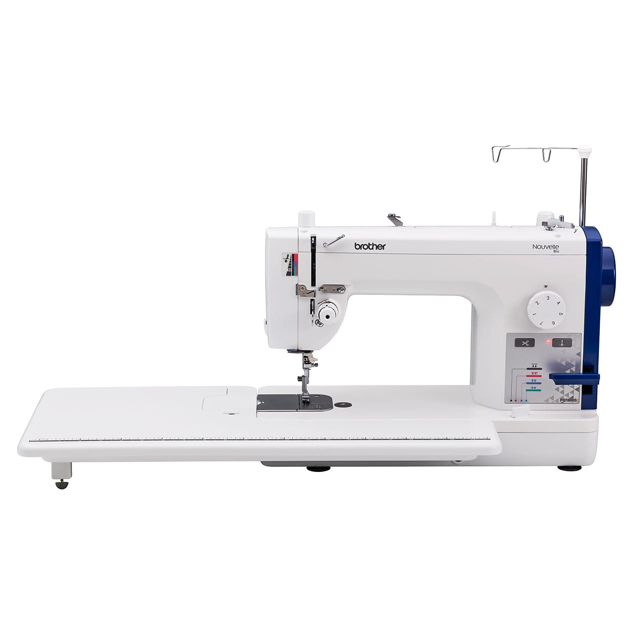 Brother PQ1600S high-speed straight-stitch sewing and quilting machine with included extension table