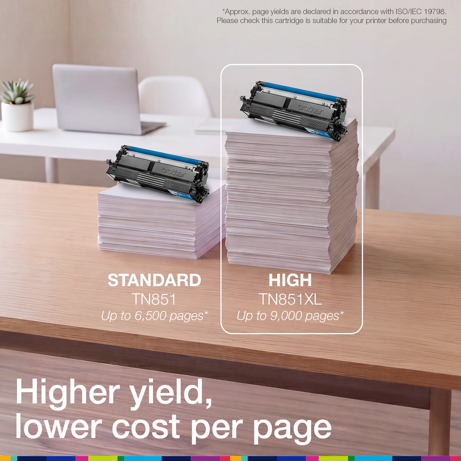 Brother TN851XLC Genuine Toner Cartridge 3