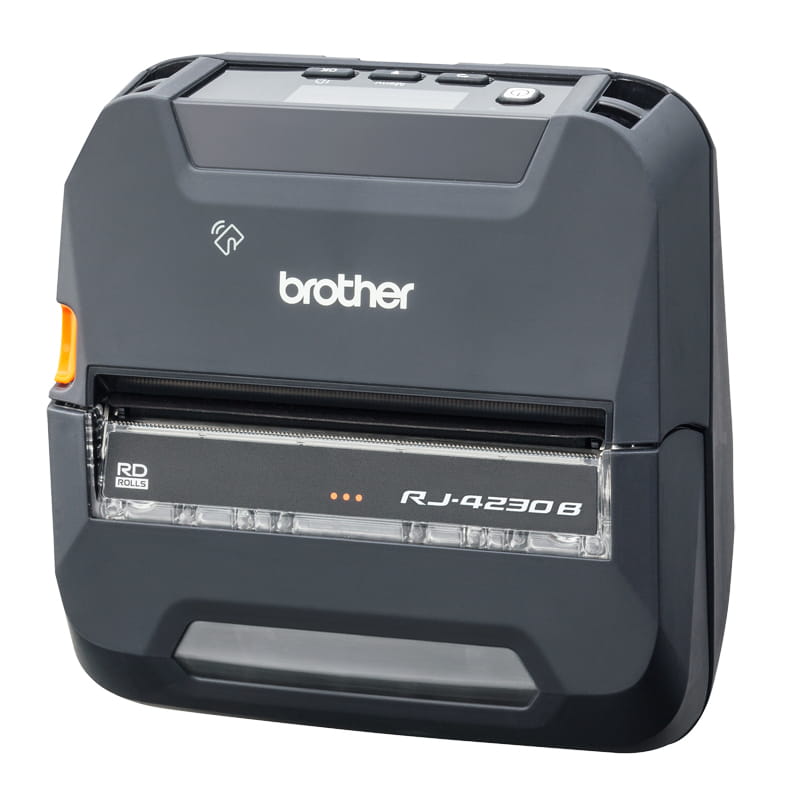 portable printer rj-4230b facing left