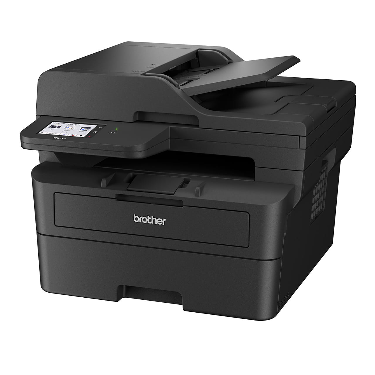 Brother MFC-L2880DWXL Mono Laser Printer Left Side View
