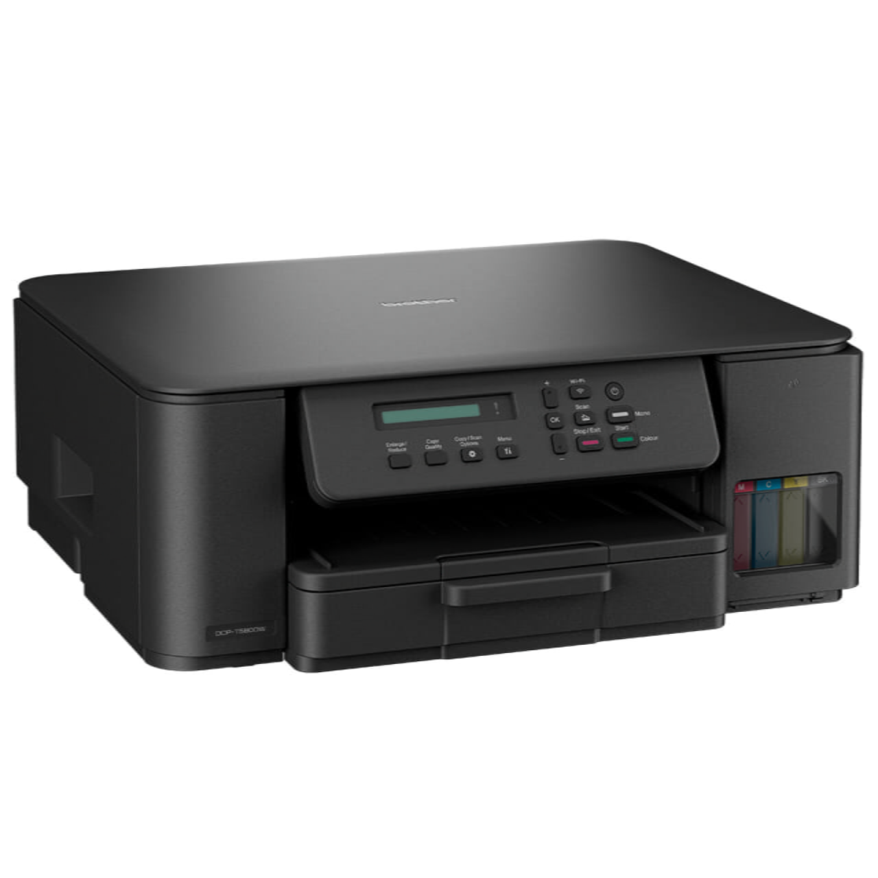 Brother DCP-T580DW Ink Tank Printer Right Side View