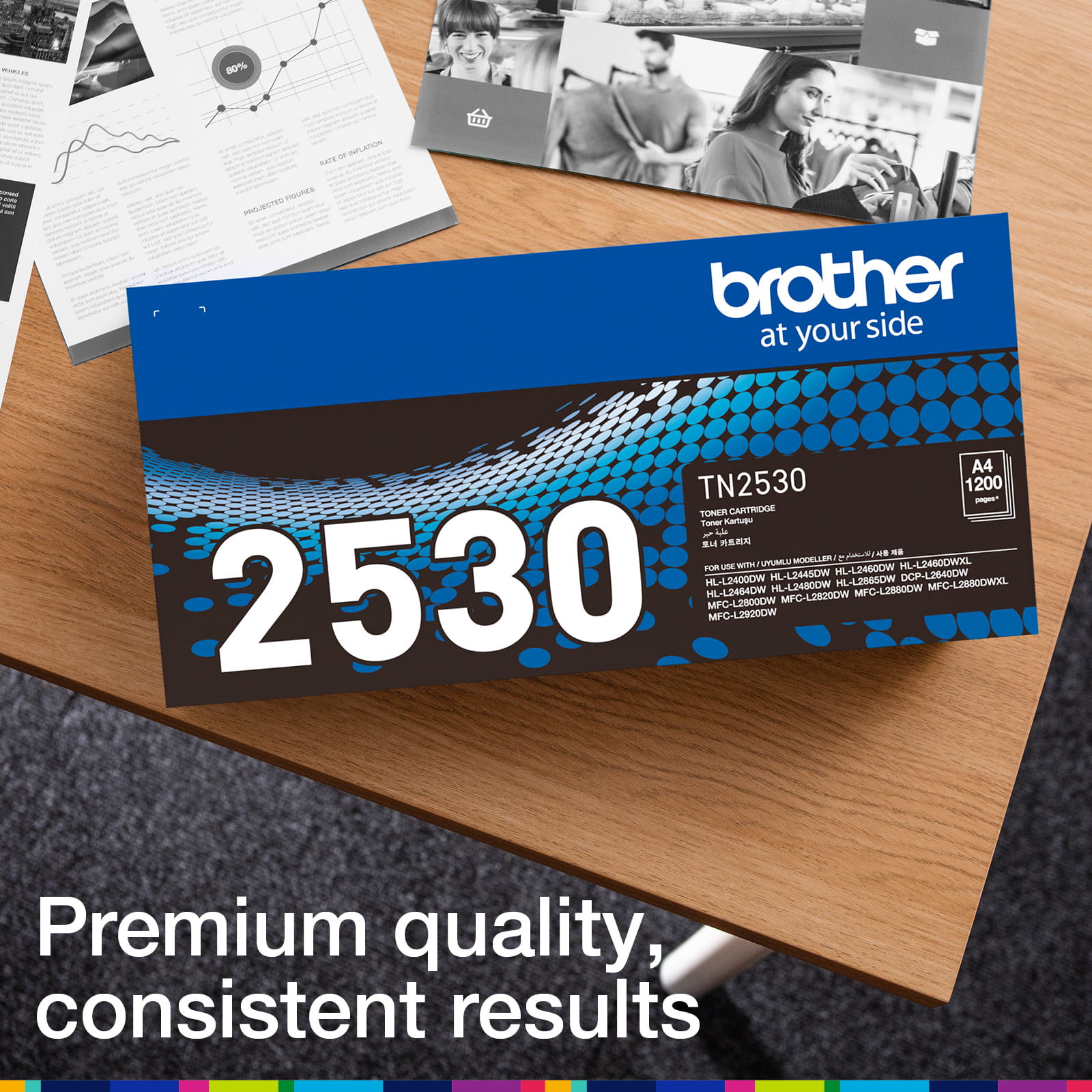 Brother TN2530 Genuine Toner Cartridge 5