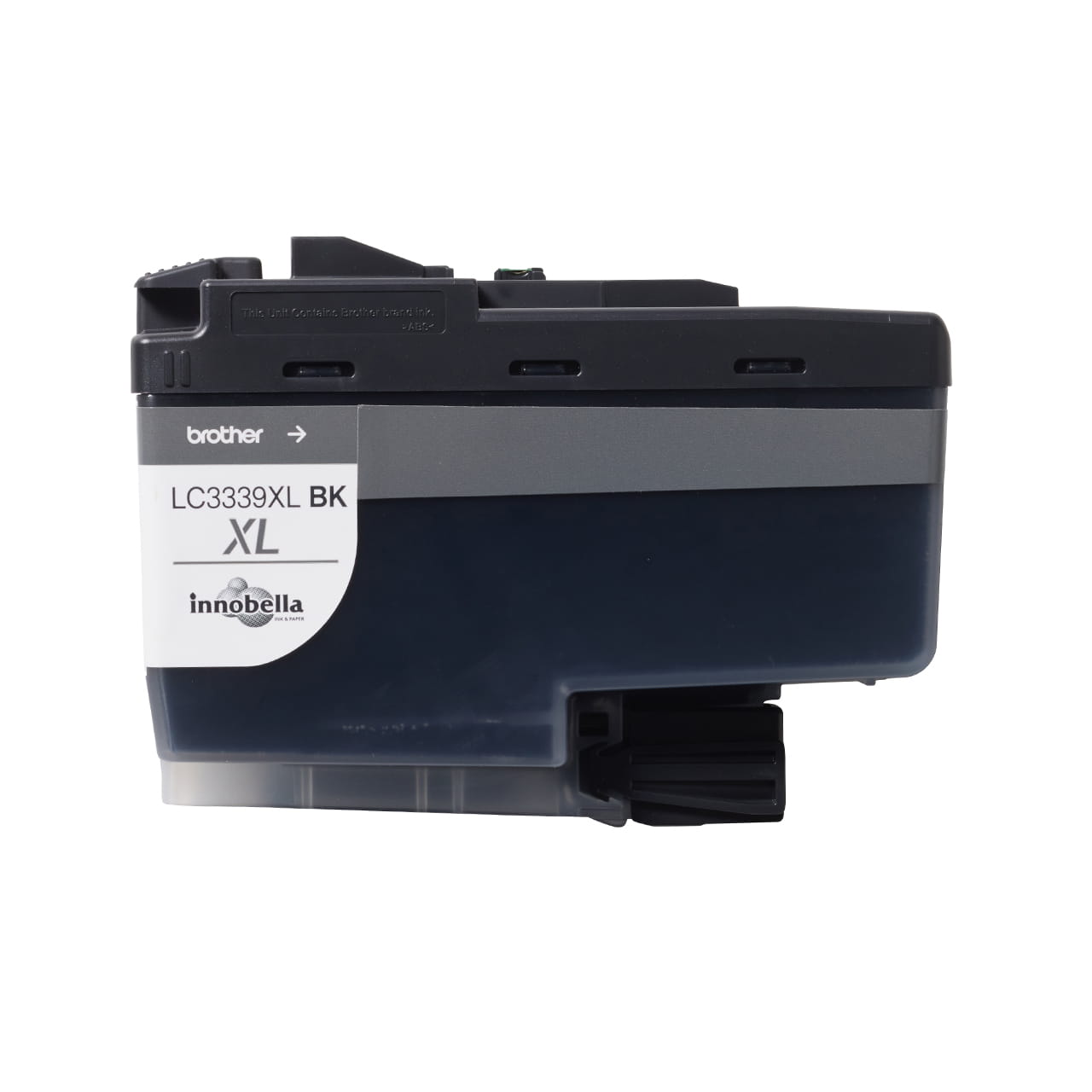 Black super high yield ink cartridge LC3339BKXL open facing front