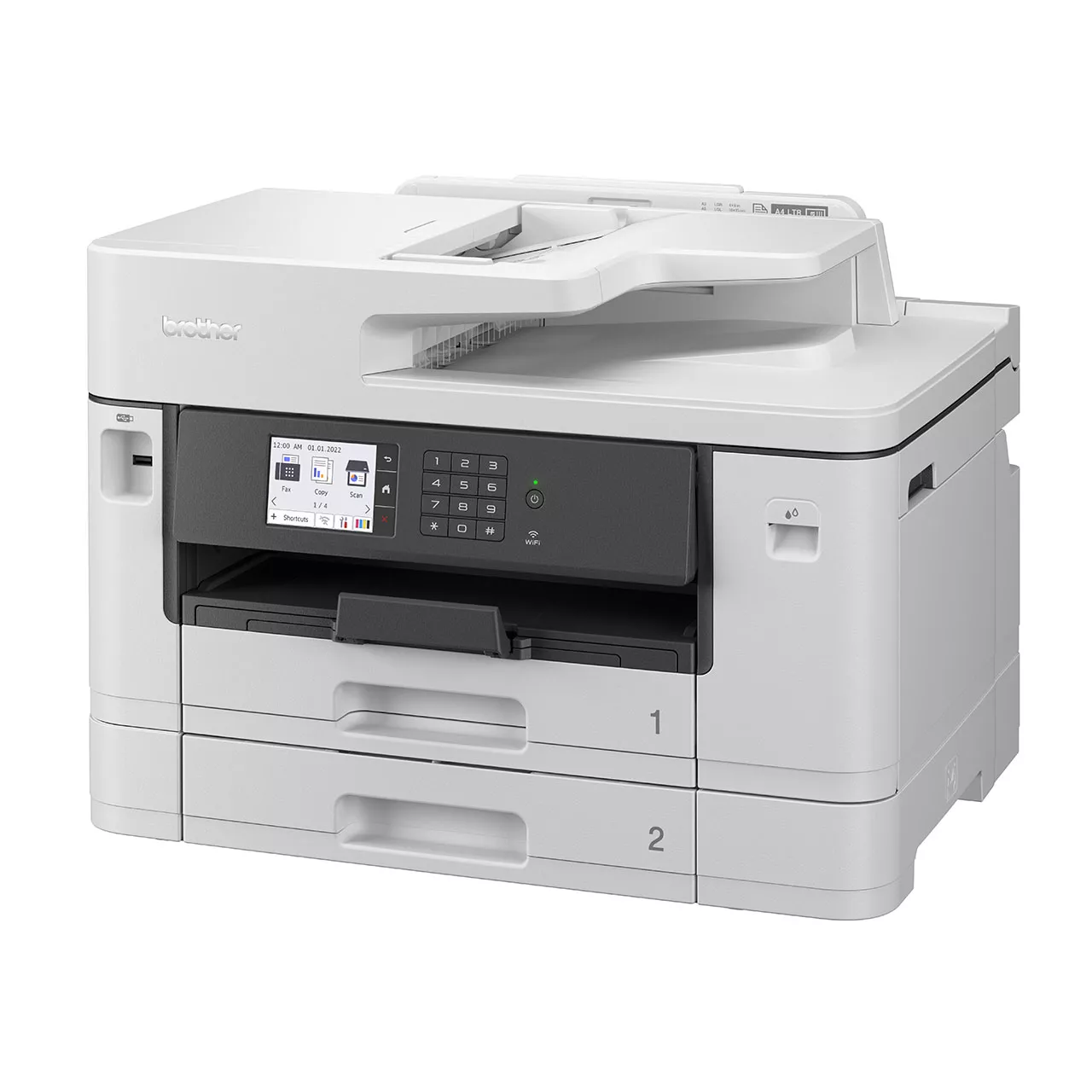 Brother MFC-J5740DW Inkjet Printer Left Side View