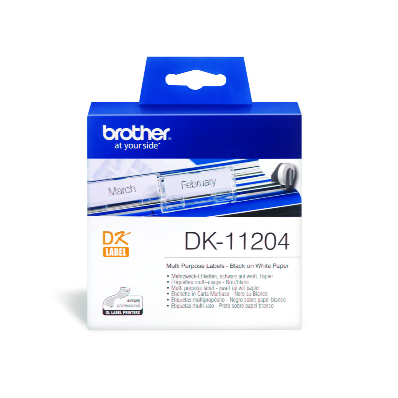 Brother DK-11204 Label Printer (Label Maker) Supply & Accessory 1
