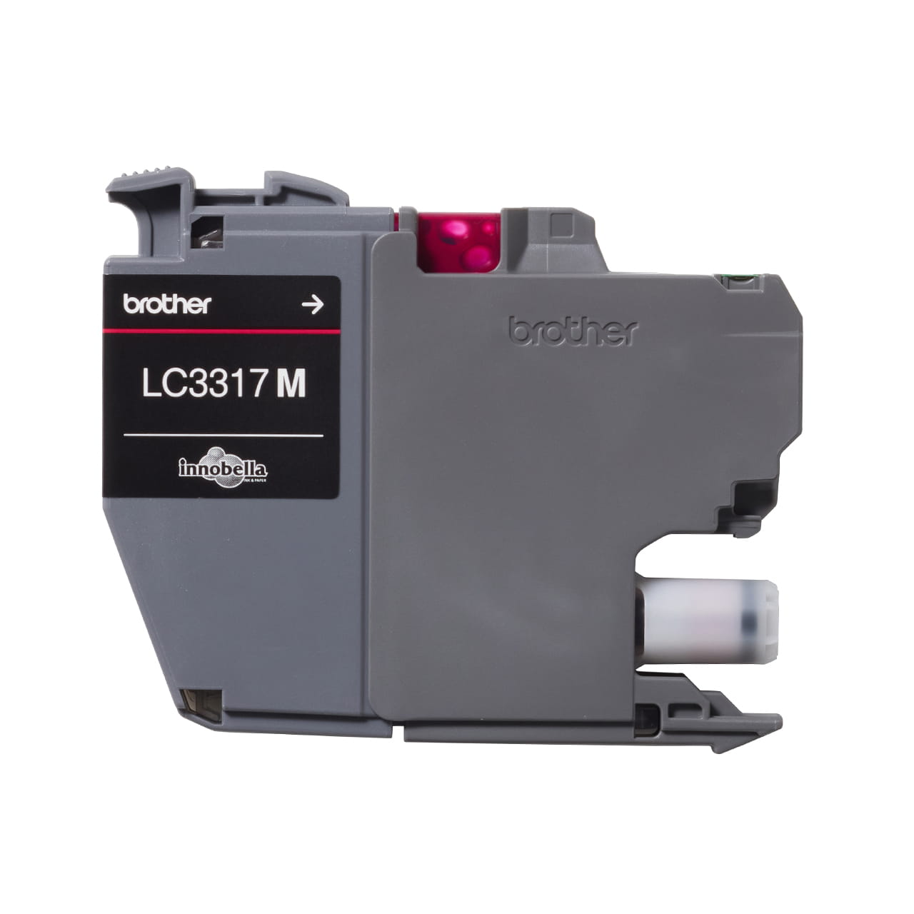 Magenta high yield ink cartridge LC3317M open facing front