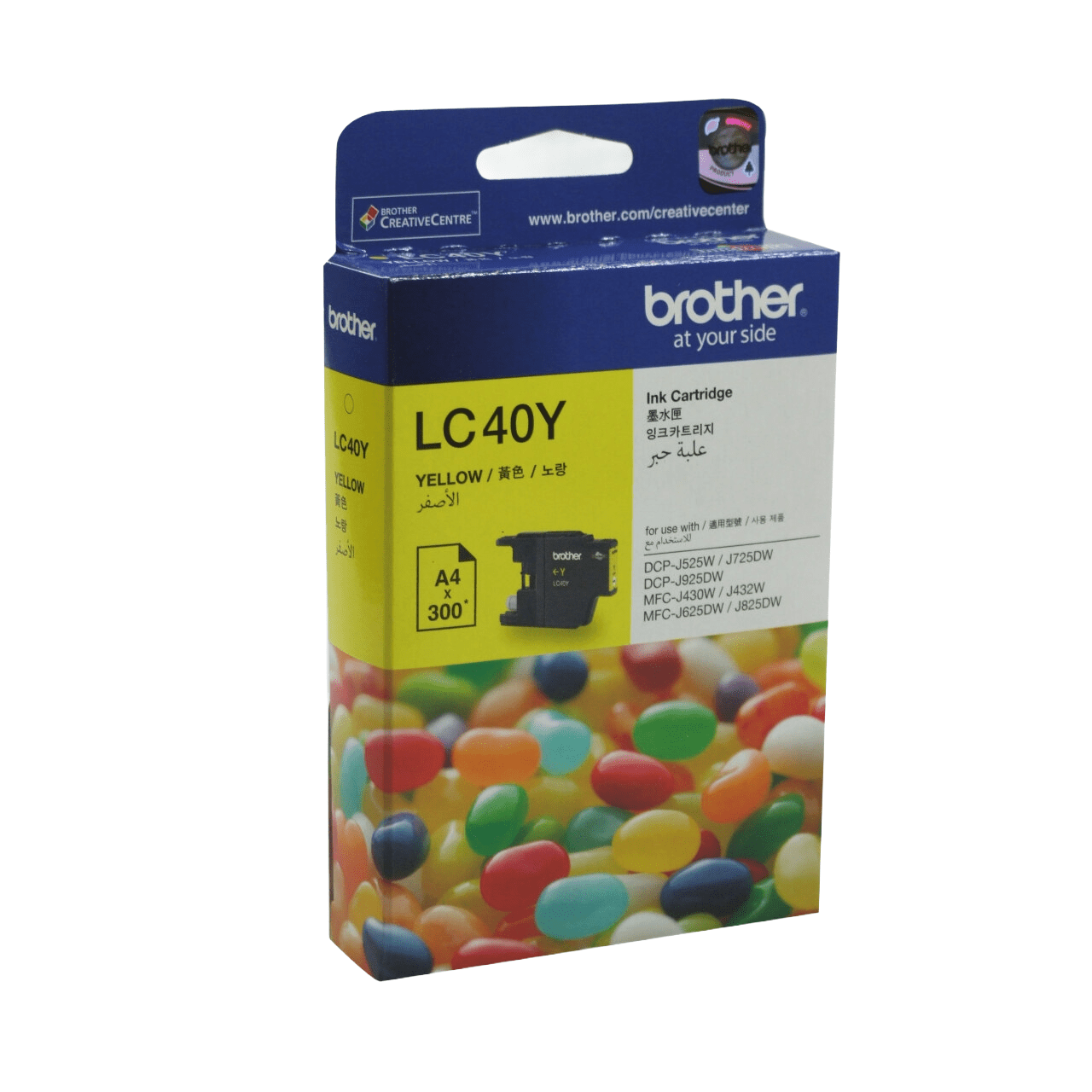 Brother LC40Y Genuine Ink Cartridge 3